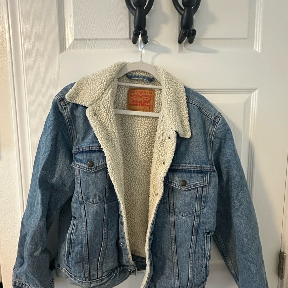 Levi's Denim Jacket with Sherpa Lining